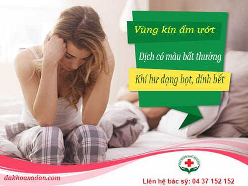 biểu hiện khí hư ra nhiều biểu hiện khí hư ra nhiều