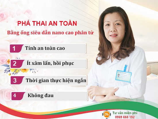 ưu điểm của phương pháp phá thai an toàn