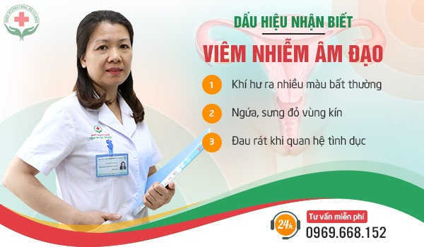 nhận biết viêm âm đạo