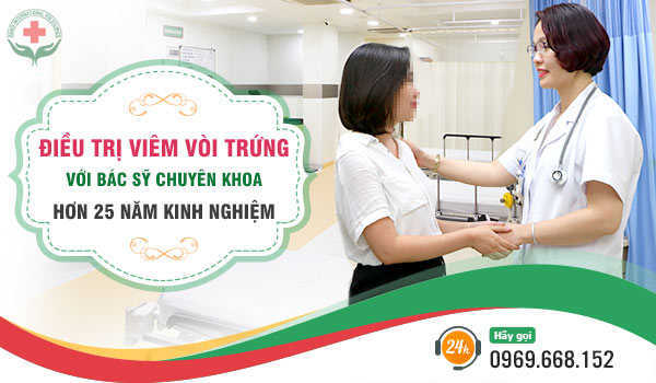 Cách điều trị viêm vòi trứng