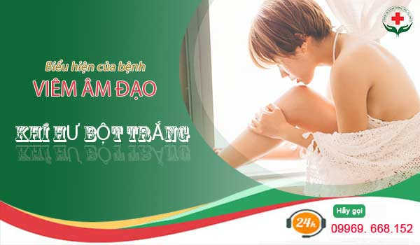 Khí hư bột trắng là bệnh gì