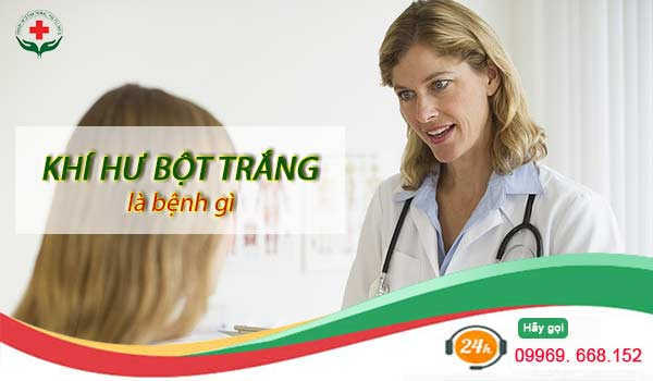 Khí hư bột trắng là bệnh gì