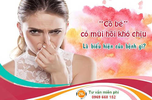Vùng kín có mùi hôi nhưng không ngứa
