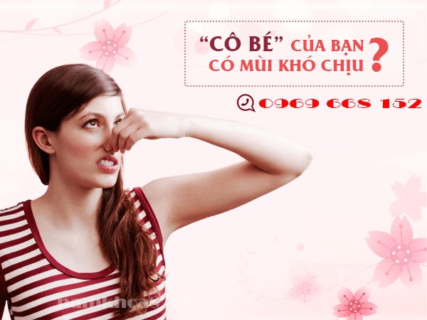 Vùng kín có mùi hôi nhưng không ngứa