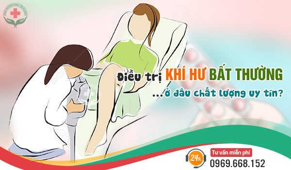Điều trị khí hư bất thường