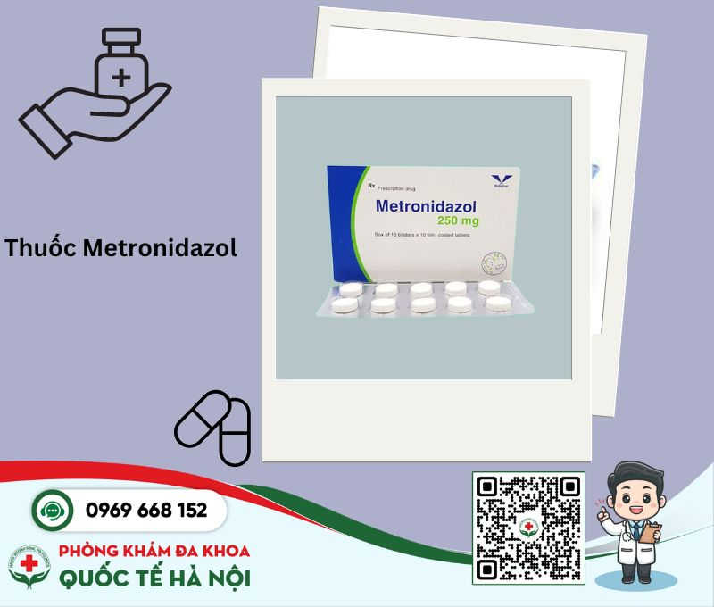 Metronidazol – Thuốc đặt viêm phụ khoa tốt nhất 