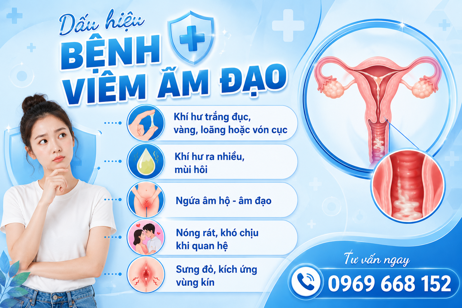 RA KHÍ HƯ MÀU VÀNG: NGUYÊN NHÂN VÀ CÁCH CHỮA 2 trieu chung viem am dao