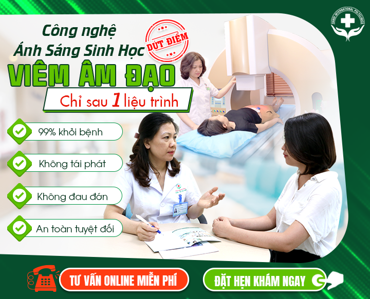 NẤM ÂM ĐẠO: NGUYÊN NHÂN, TRIỆU CHỨNG VÀ CÁCH ĐIỀU TRỊ 6 Công nghệ Ánh sáng sinh học điều trị dứt điểm viêm nấm âm đạo