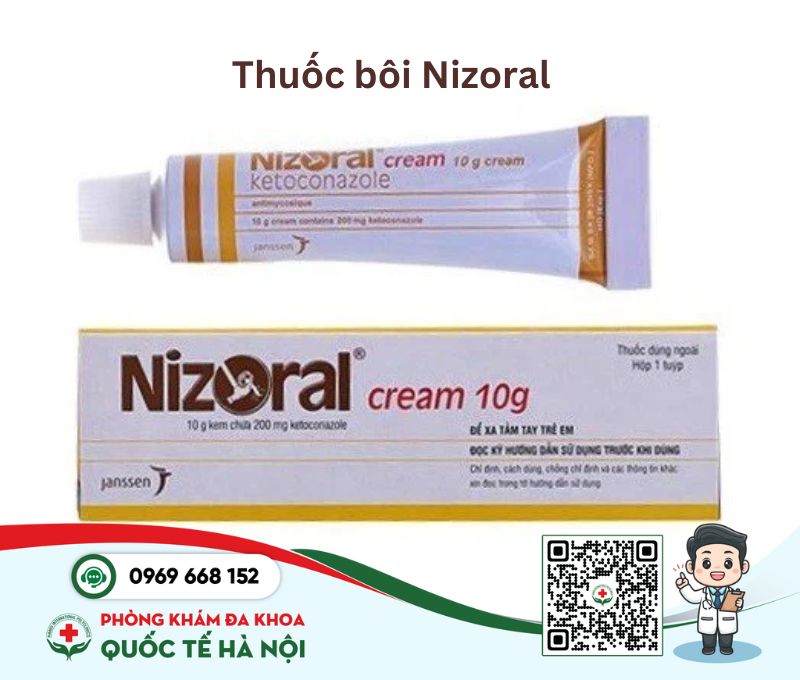 Thuốc bôi trị ngứa vùng kín nữ Nizoral 2% 