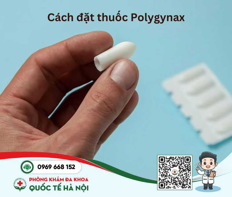 Cách đặt thuốc Polygynax