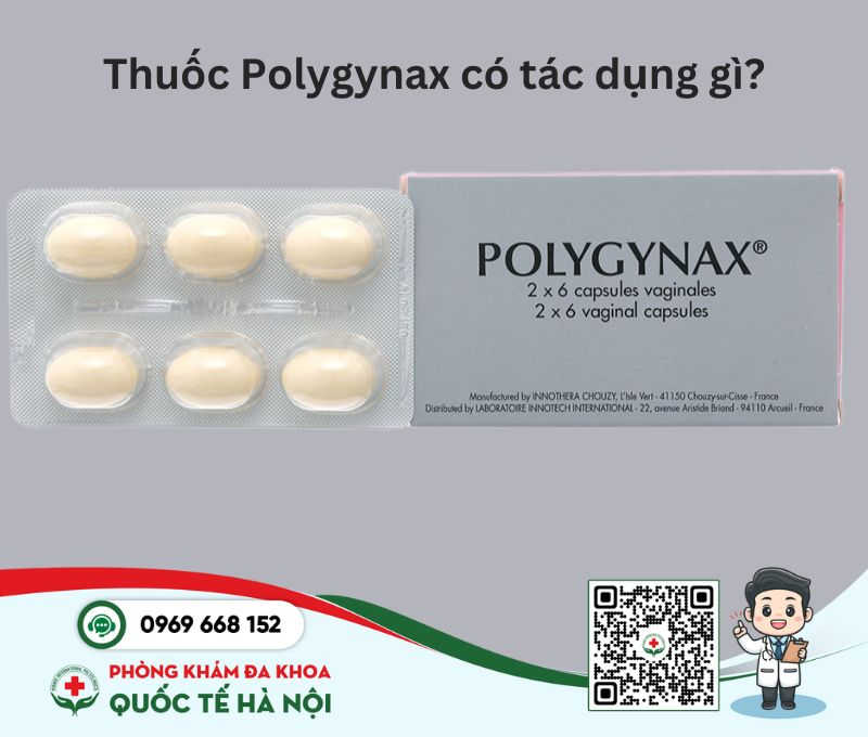 Thuốc Polygynax có tác dụng gì?