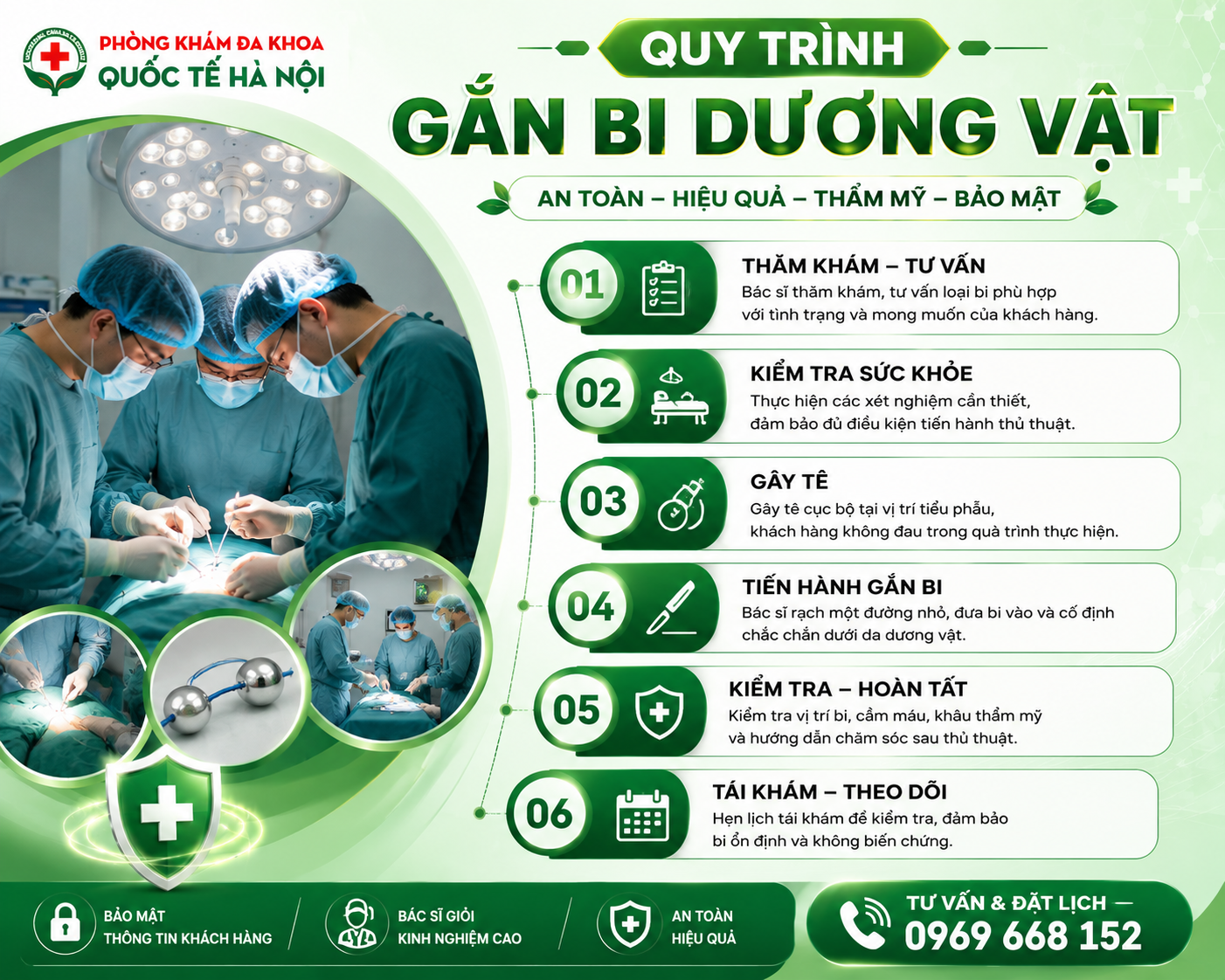 GẮN BI DƯƠNG VẬT LÀ GÌ? HÌNH ẢNH DƯƠNG VẬT SAU KHI GẮN BI 3 quy trinh gan bi