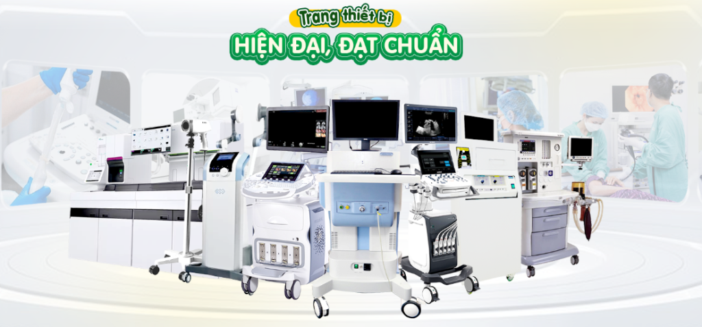 PHÒNG KHÁM ĐA KHOA QUỐC TẾ HÀ NỘI - CHẤT LƯỢNG LÀM NÊN THƯƠNG HIỆU 3 Trang thiết bị hiện đại tại Phòng khám Đa khoa Quốc tế Hà Nội