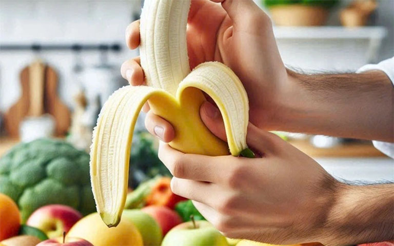 5 CÁCH CHỮA XUẤT TINH SỚM BẰNG CHUỐI AI CŨNG LÀM ĐƯỢC 2 chua xuat tinh som bang chuoi 1