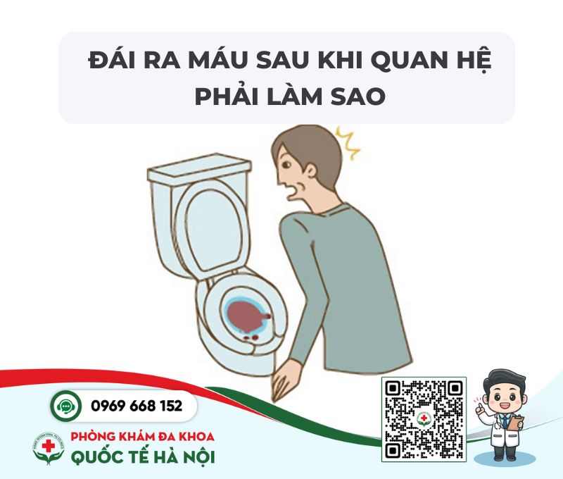 đái ra máu sau khi quan hệ