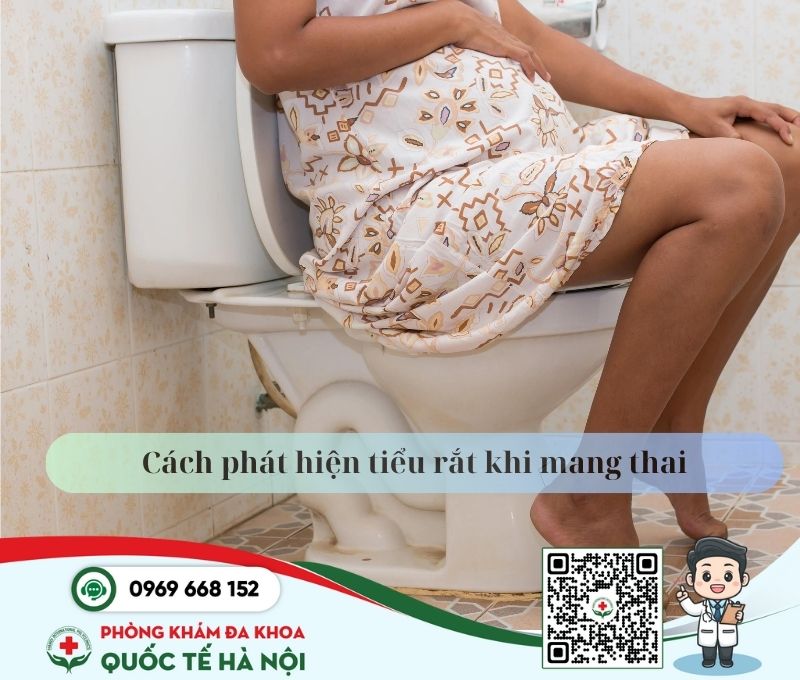 Cách phát hiện tiểu rắt khi mang thai