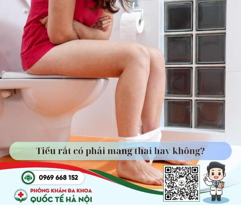 Tiểu rắt có phải mang thai hay không