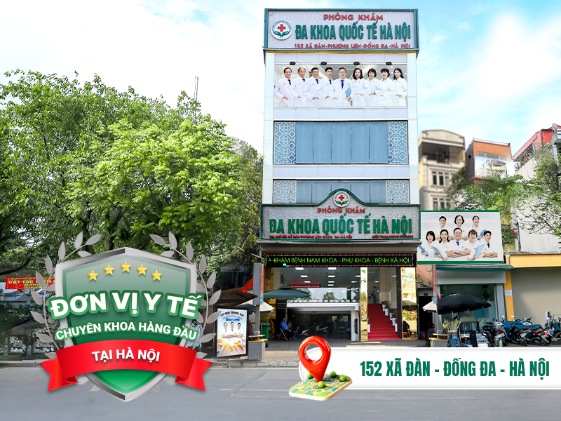 Chữa bệnh lậu ở đâu? Đa khoa Quốc tế Hà Nội 152 Xã Đàn