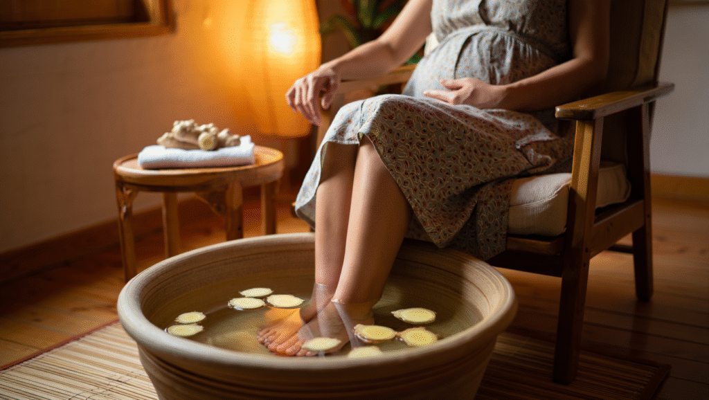 Ngân chân - Cách chữa cảm cúm cho bà bầu