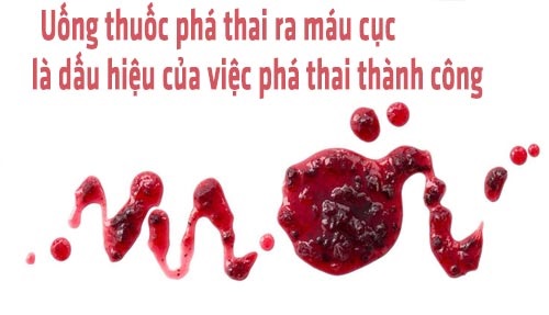 Uống thuốc phá thai bao lâu thì ra máu?