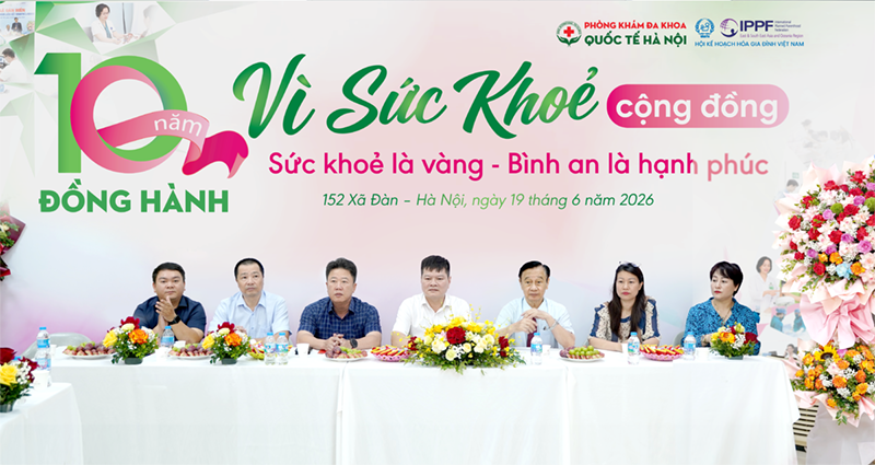 Phòng khám đa khoa quốc tế Hà Nội 10 năm phát triển – Tri ân khám sức khỏe miễn phí 1 ndt04298